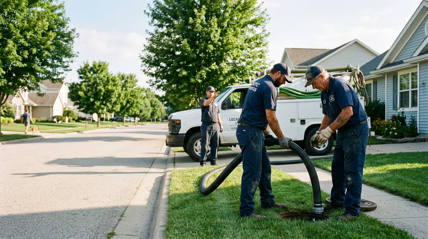 Emergency Septic Service in Sarona, WI